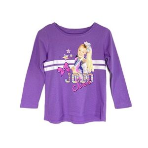 JoJo Siwa Girl’s Lavender Long Sleeve Tee